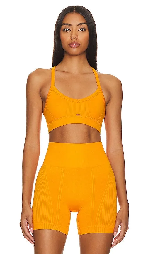 ALALA Barre Cami Sports Bra in Tangerine