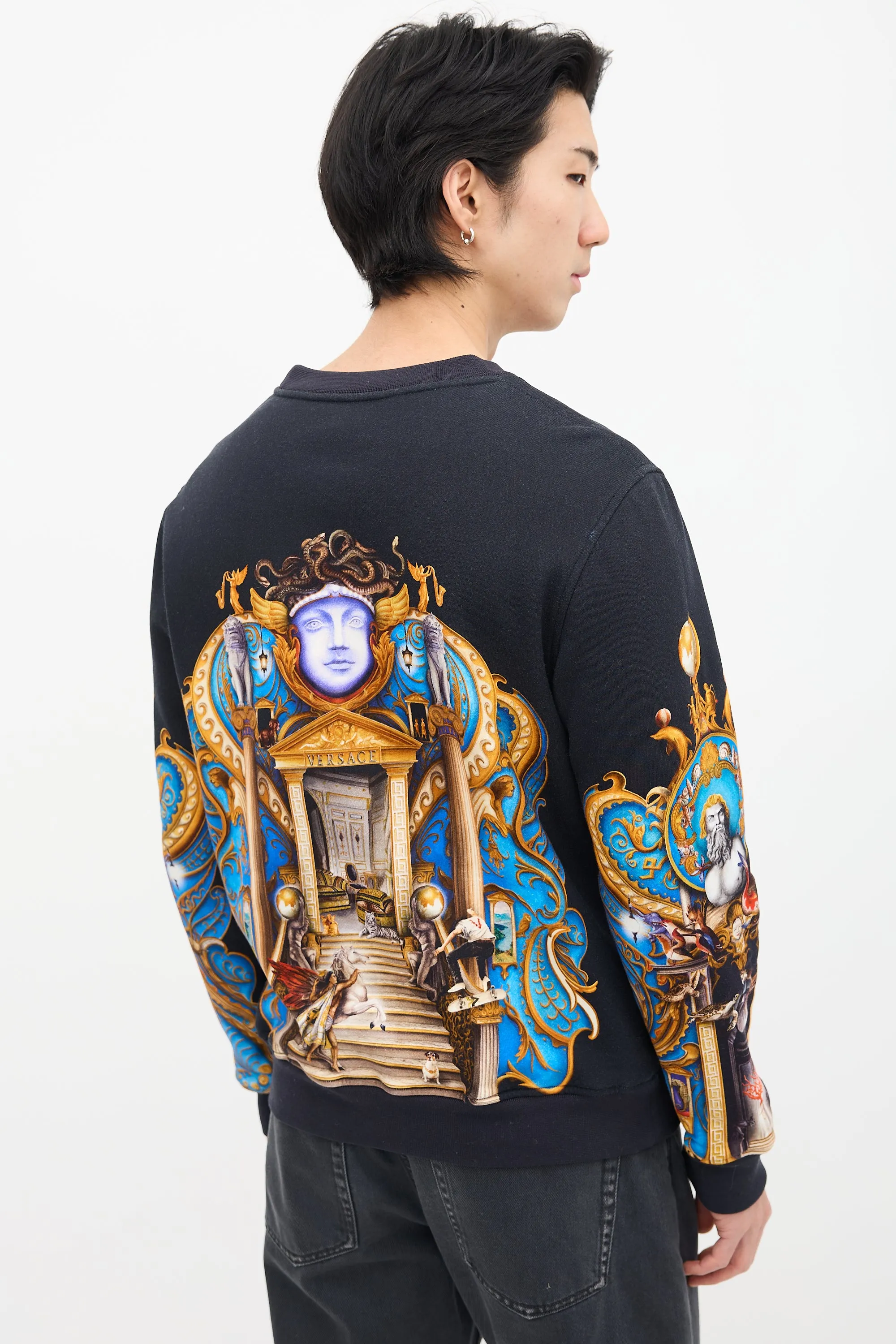 Baroque Graphic Crewneck
