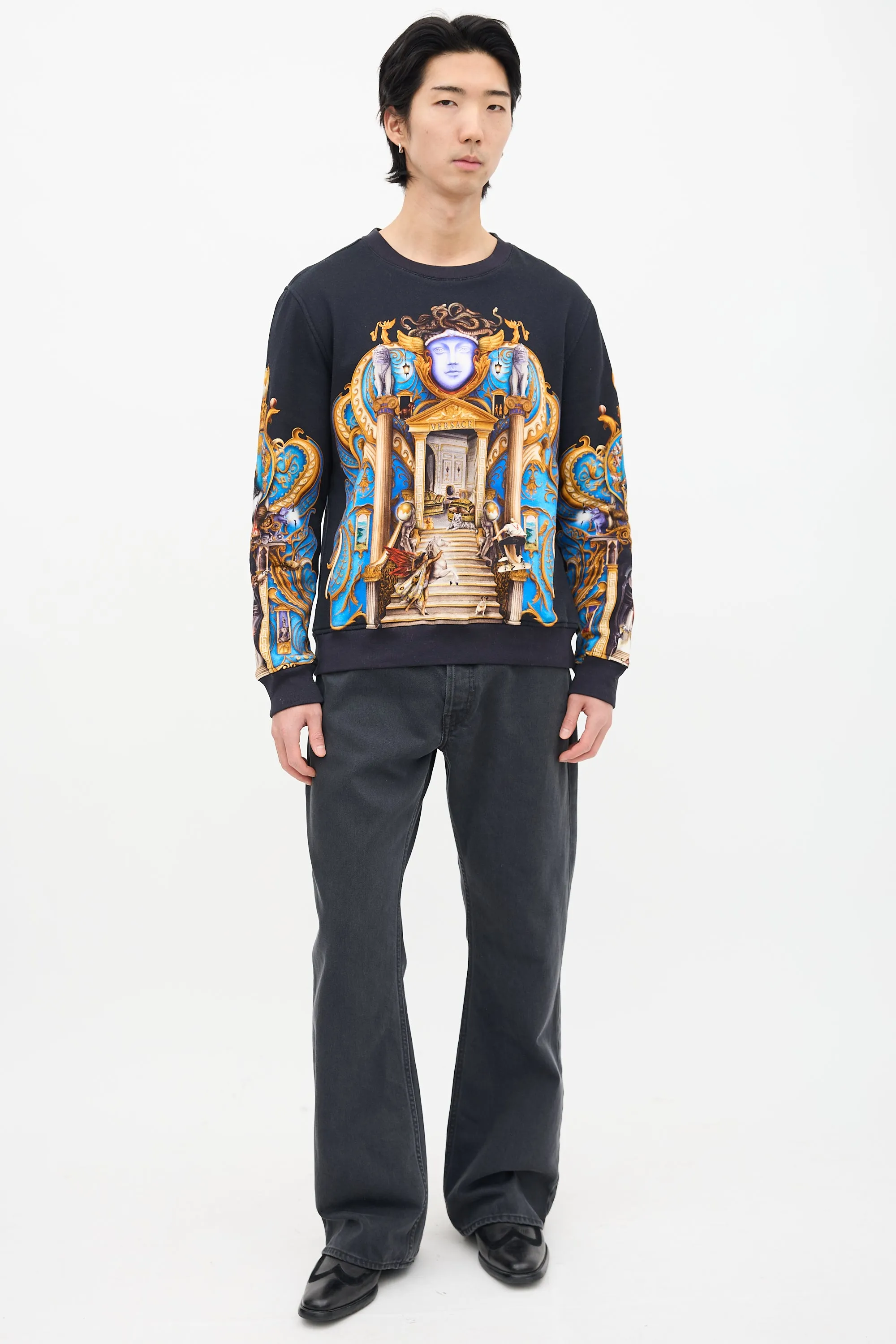 Baroque Graphic Crewneck