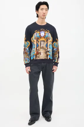 Baroque Graphic Crewneck