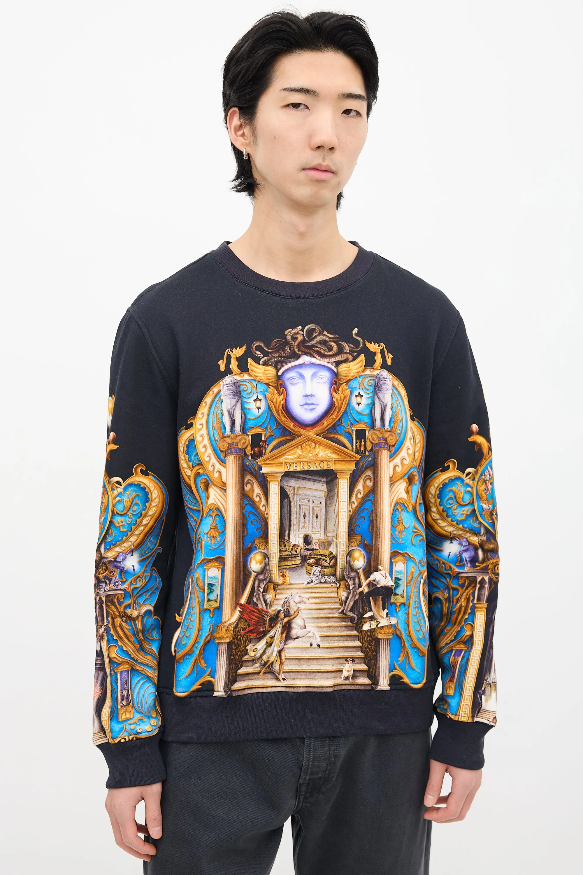 Baroque Graphic Crewneck