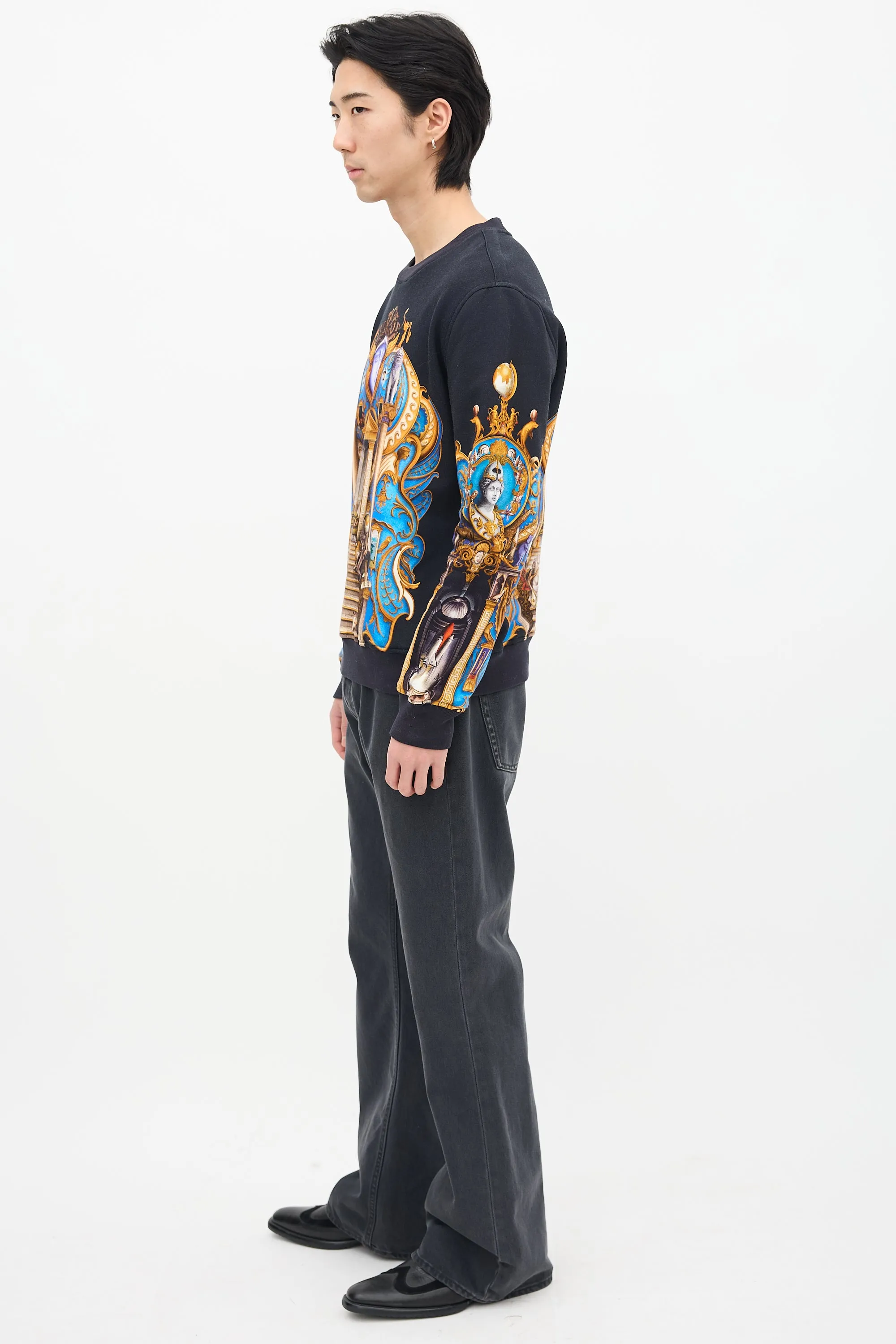 Baroque Graphic Crewneck