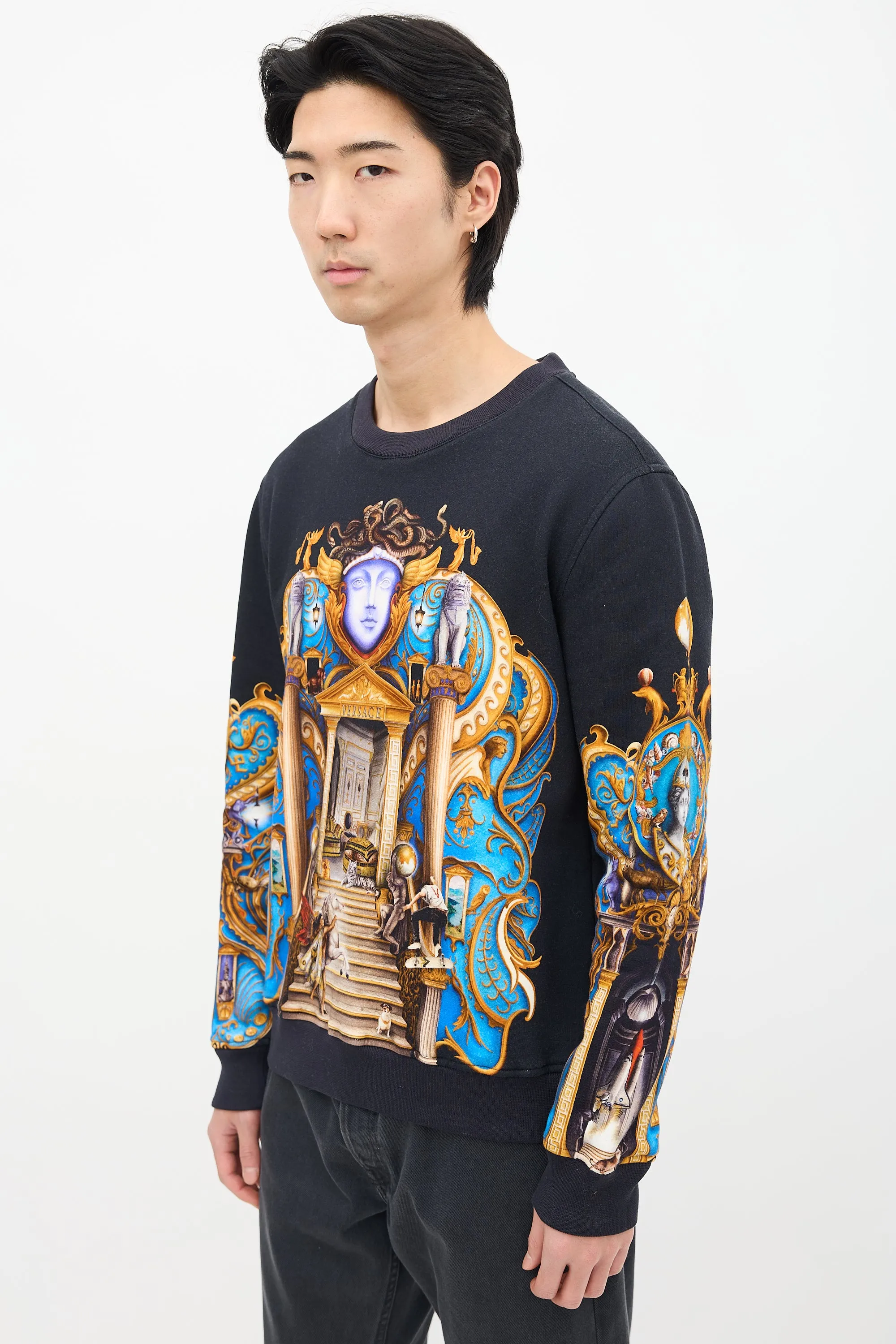 Baroque Graphic Crewneck