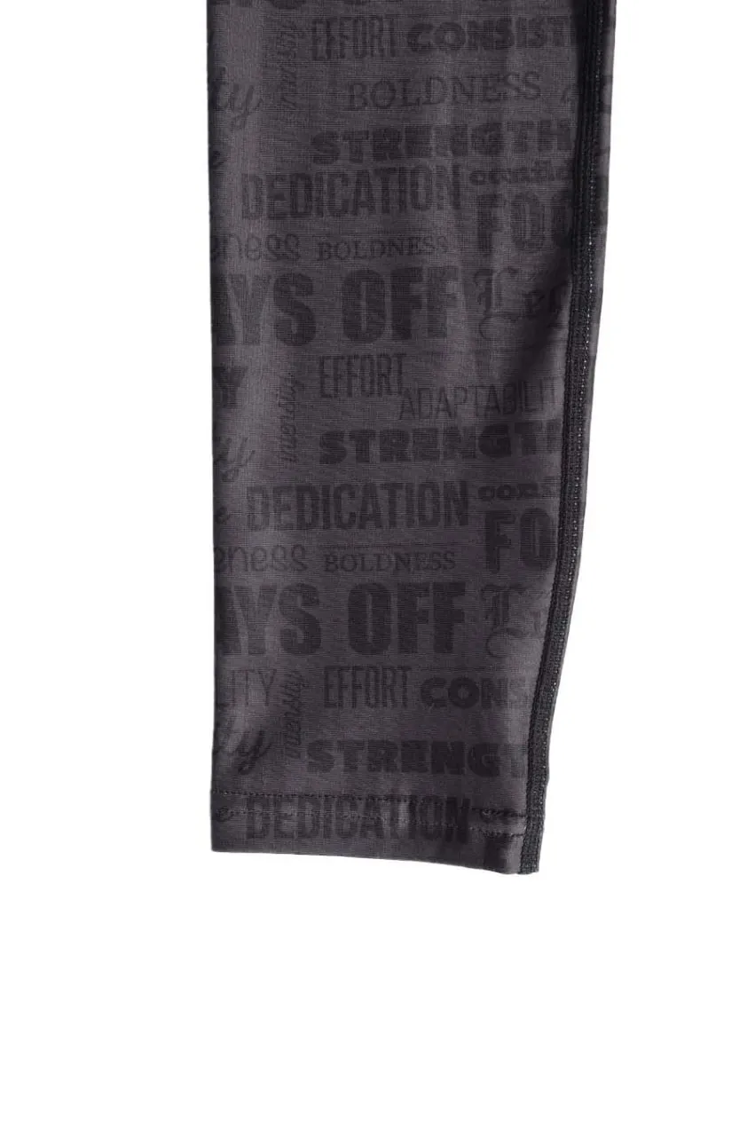 Black on Black Manifesto Leggings