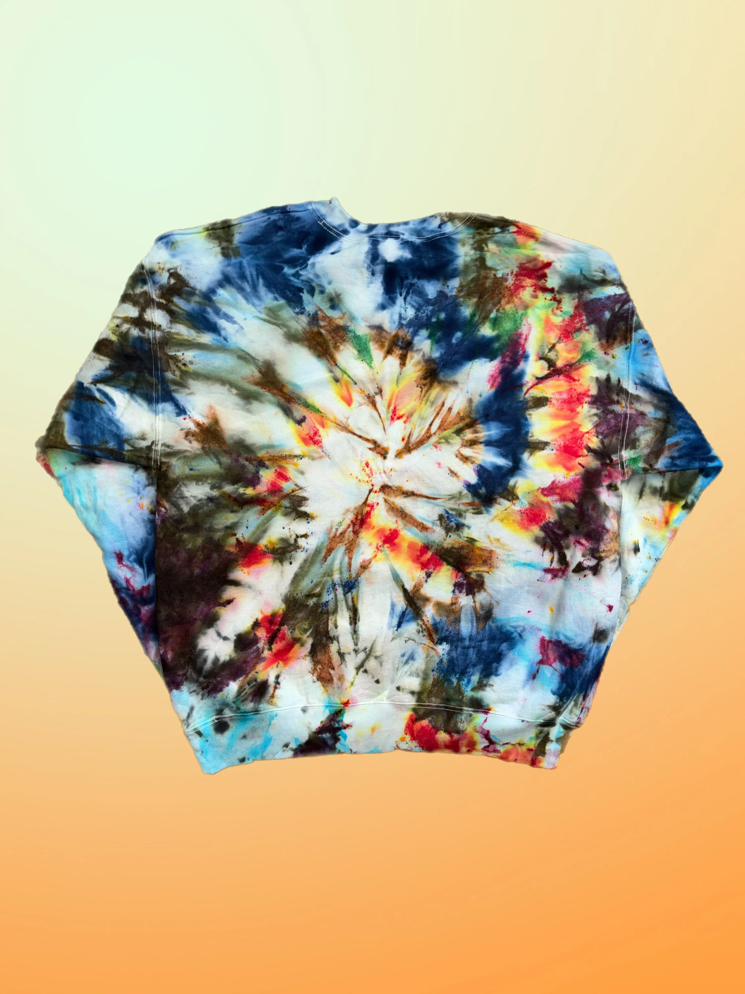 Brent Mydland tie-dyed crewneck