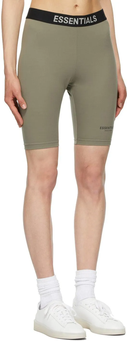 Essentials Grey Athletic Bike Shorts