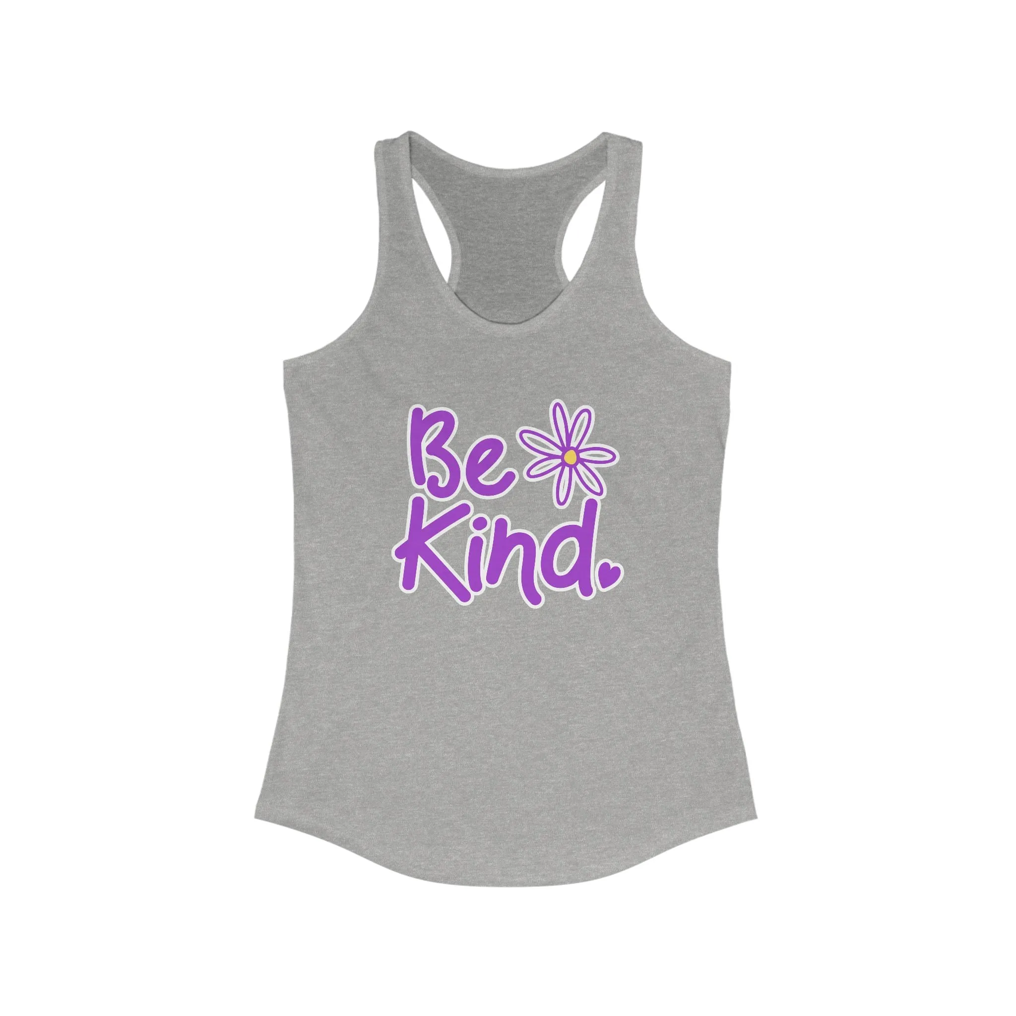 Kathryn the Grape Be Kind Racerback Tank - Inspirational Women's Activewear