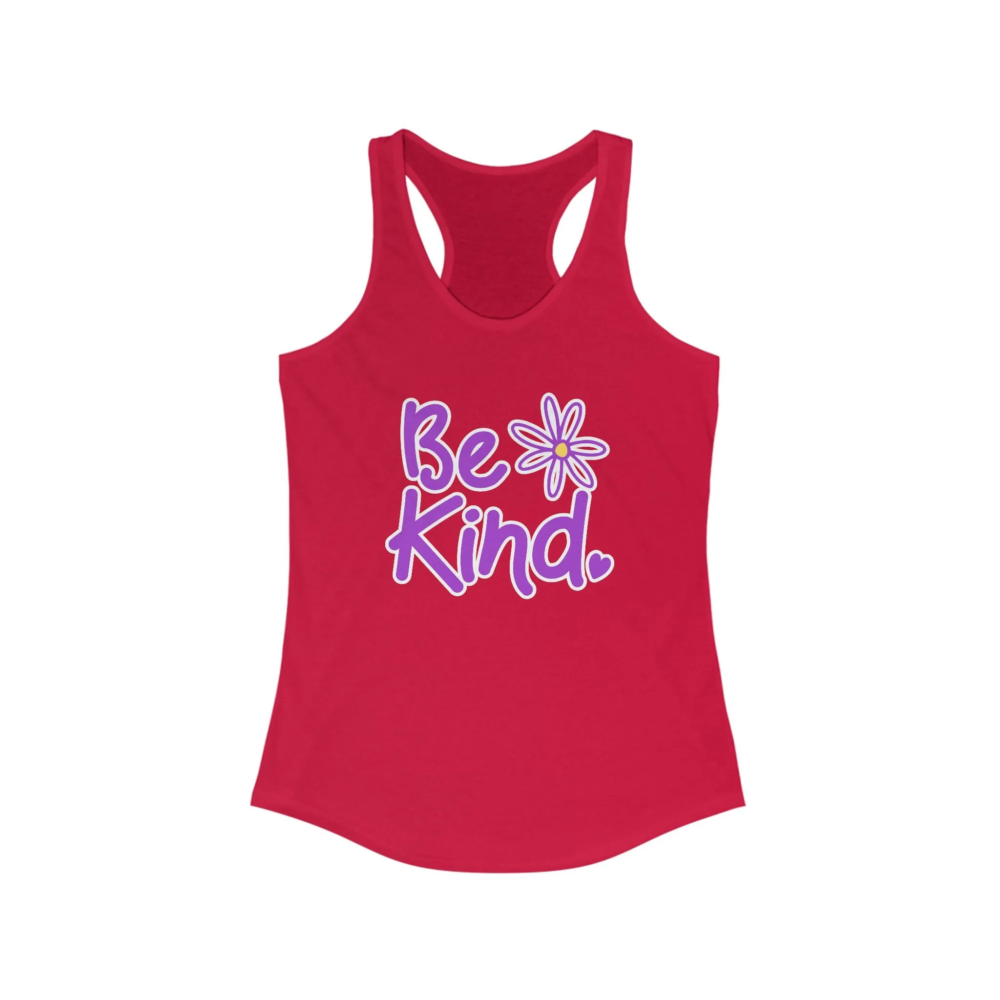 Kathryn the Grape Be Kind Racerback Tank - Inspirational Women's Activewear