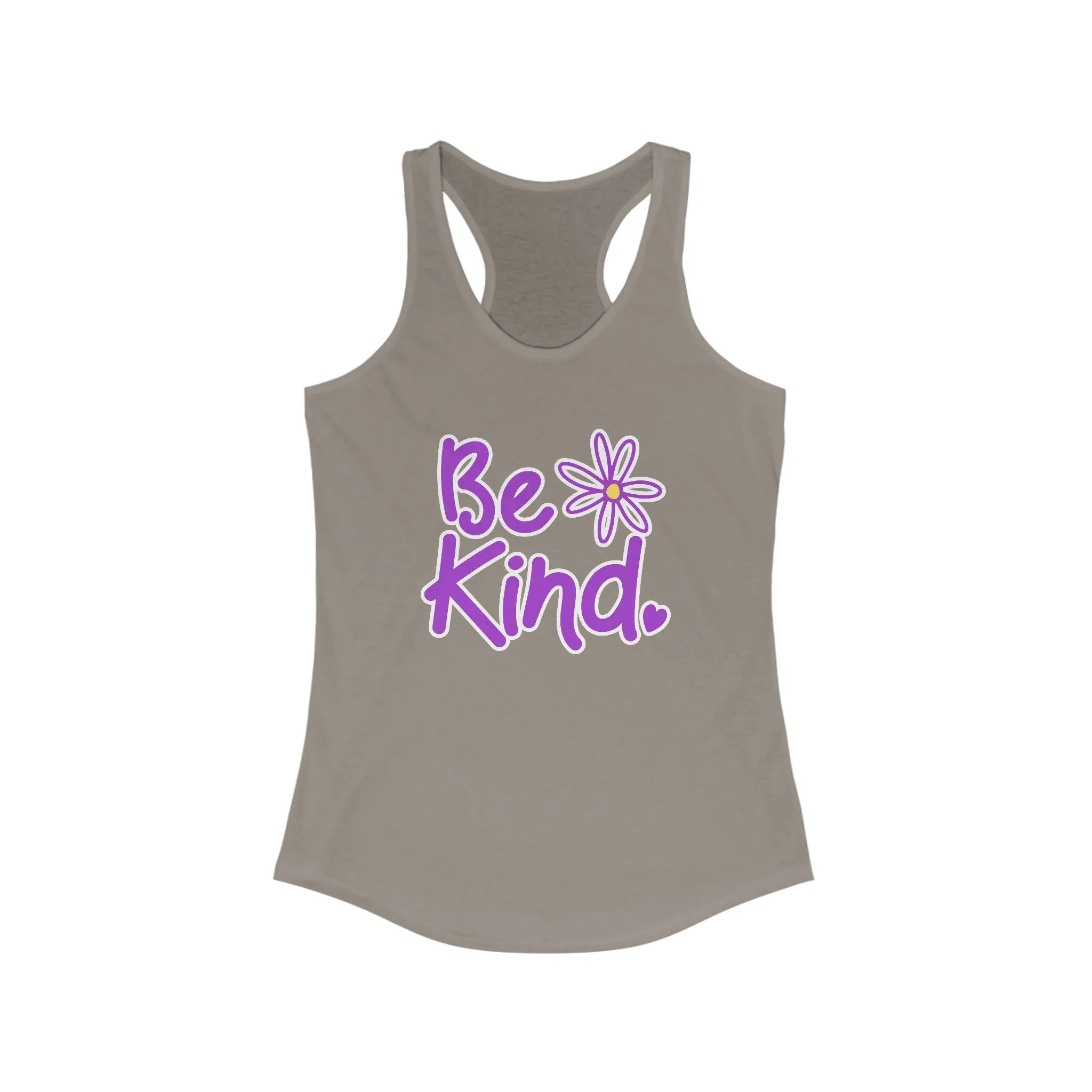 Kathryn the Grape Be Kind Racerback Tank - Inspirational Women's Activewear