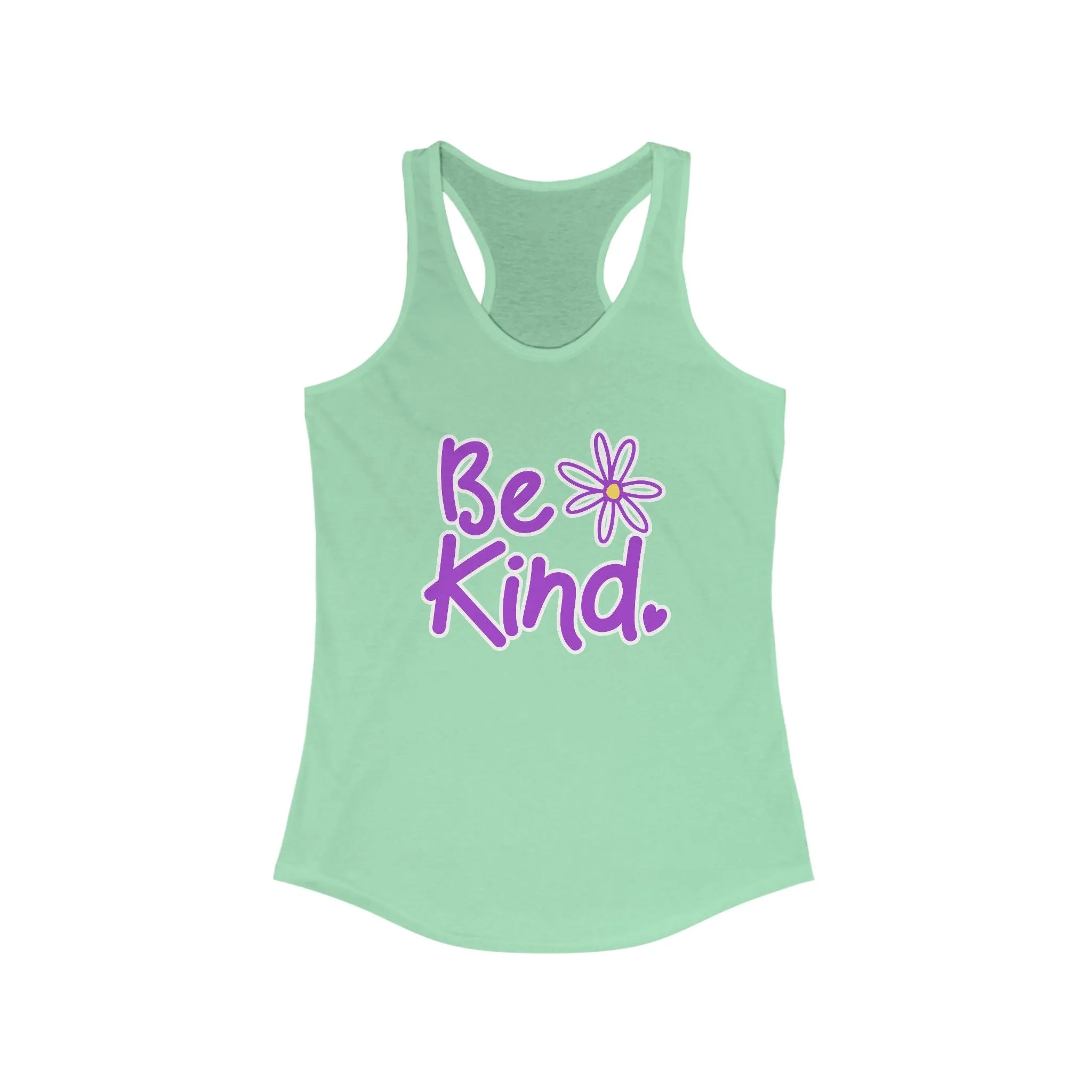 Kathryn the Grape Be Kind Racerback Tank - Inspirational Women's Activewear