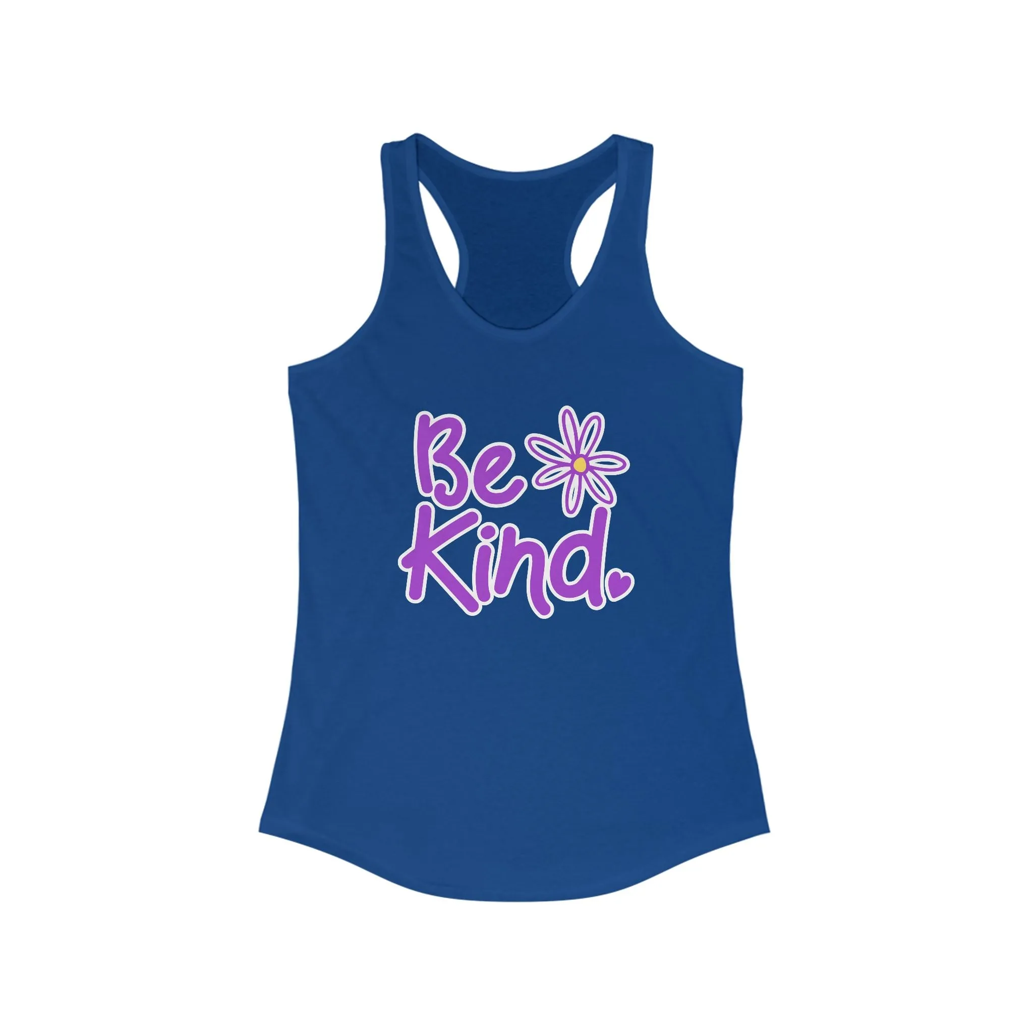 Kathryn the Grape Be Kind Racerback Tank - Inspirational Women's Activewear