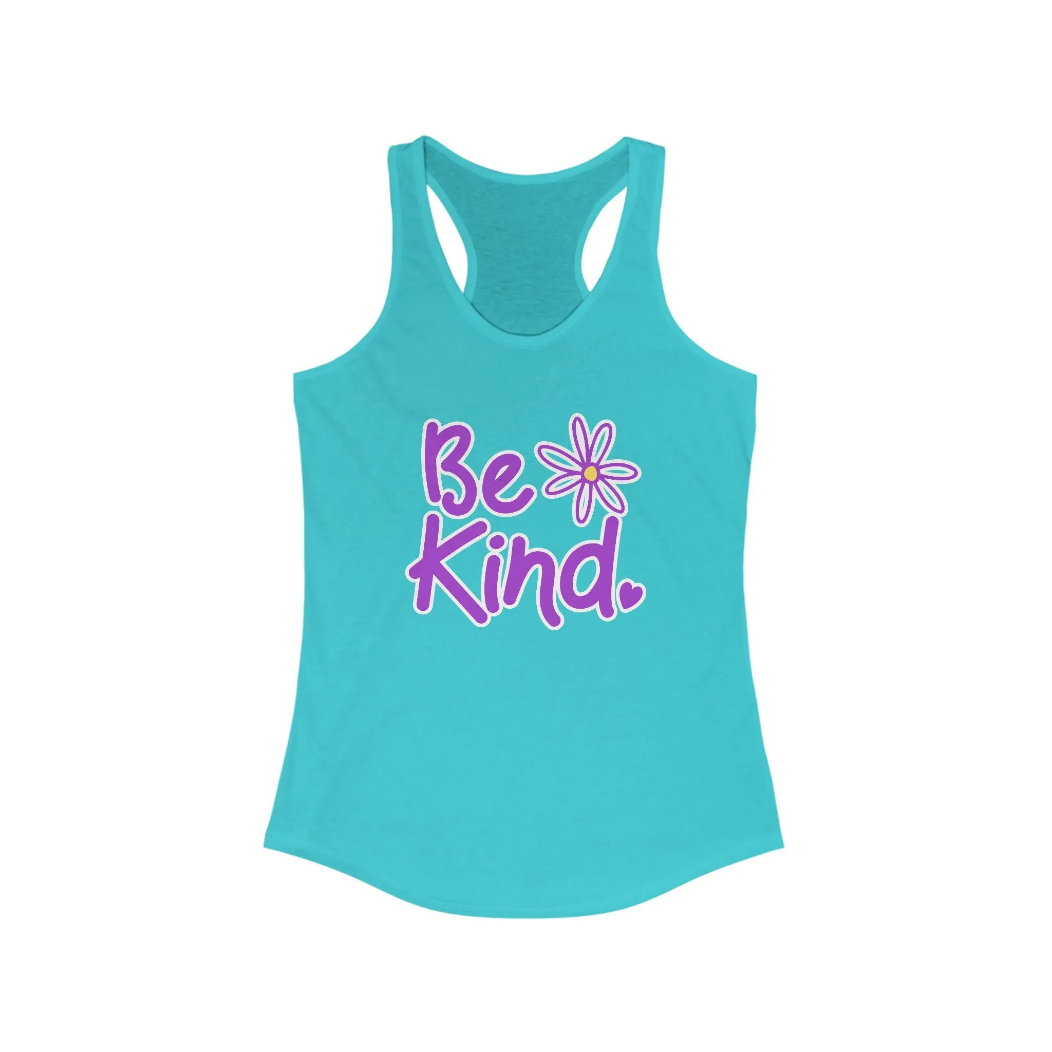 Kathryn the Grape Be Kind Racerback Tank - Inspirational Women's Activewear