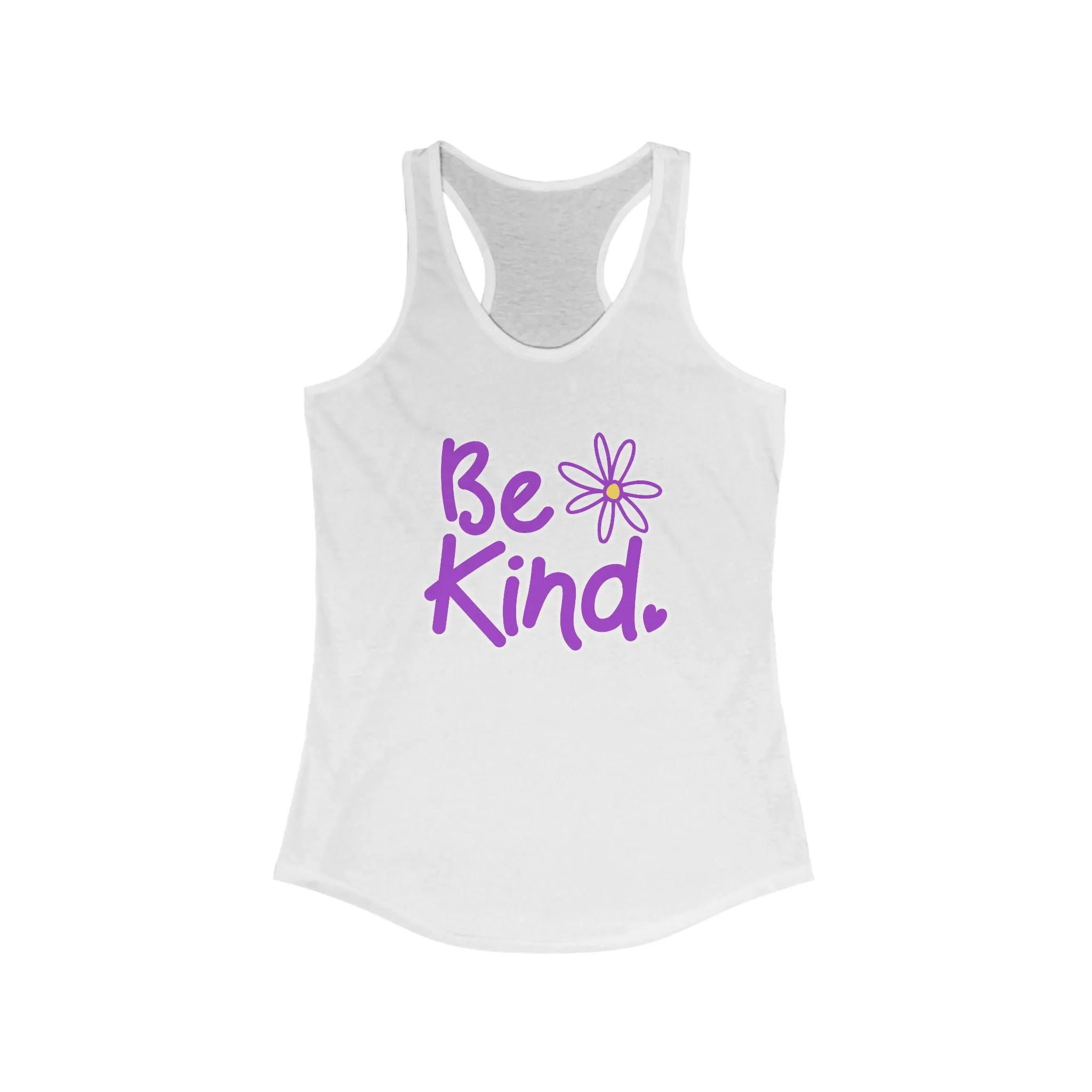 Kathryn the Grape Be Kind Racerback Tank - Inspirational Women's Activewear