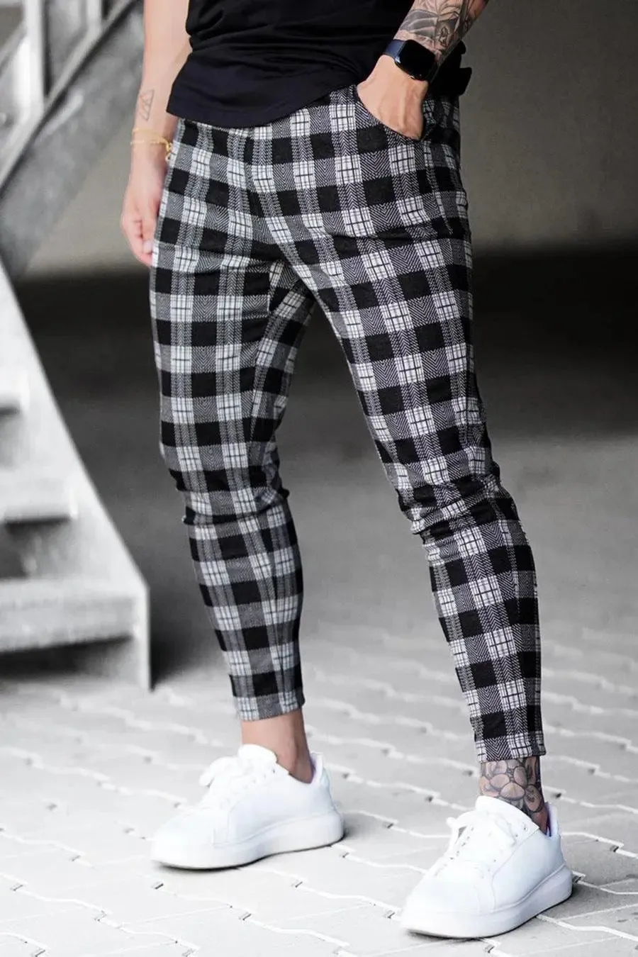 Men's camouflage sweatpants