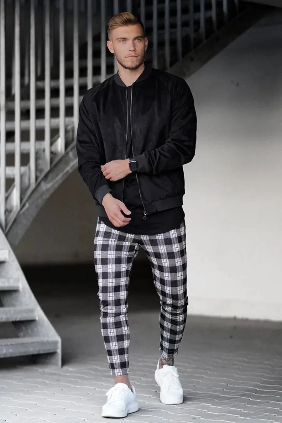 Men's camouflage sweatpants