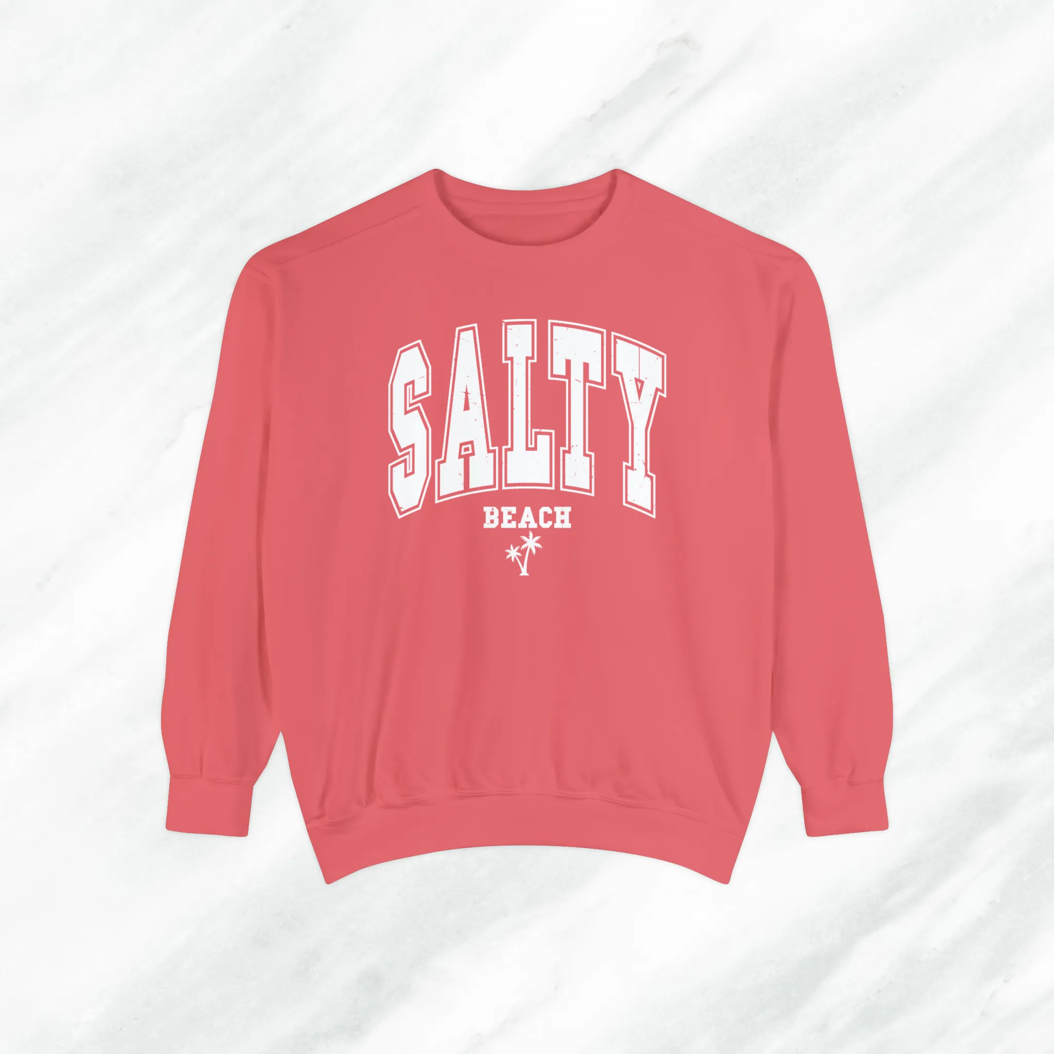 Salty Beach Crewneck Sweatshirt