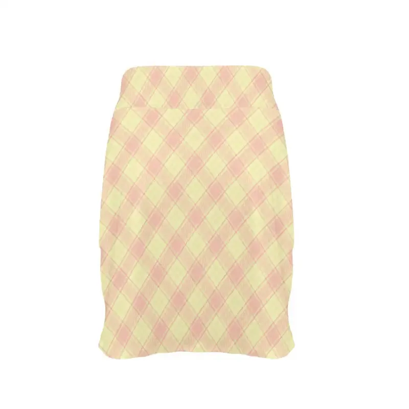Swing Your Way into Style with This Plaid Athletic Skirt