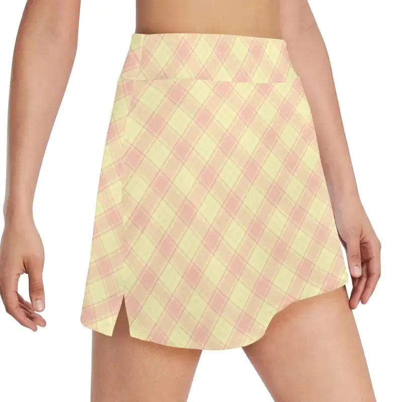 Swing Your Way into Style with This Plaid Athletic Skirt