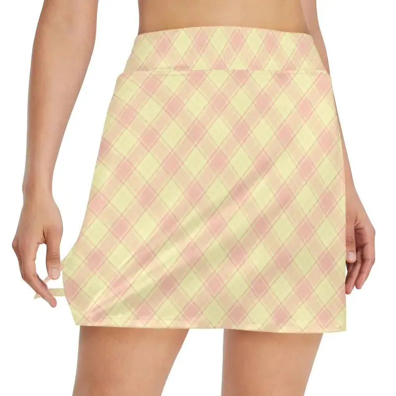 Swing Your Way into Style with This Plaid Athletic Skirt