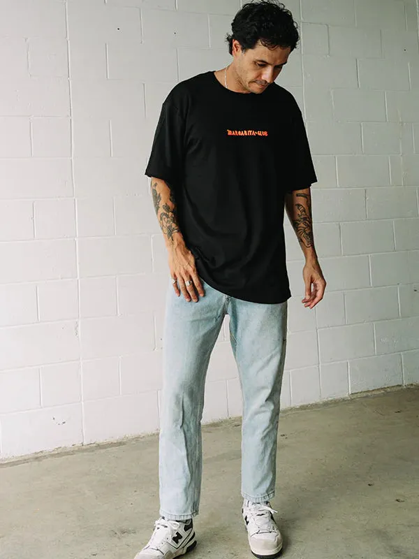 THE CLUBHOUSE MARGARITA CLUB TEE | BLACK