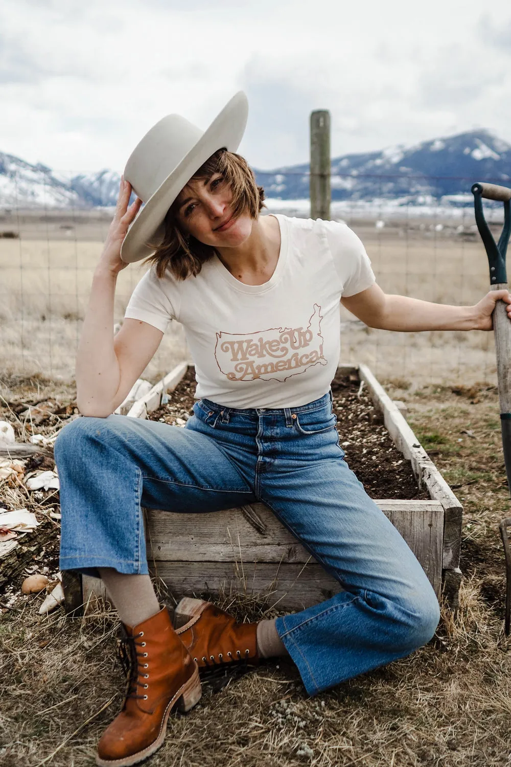 Wake Up America Shirt for Women