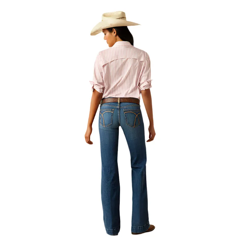 Women's Ariat Mid Rise Hasley Slim Trouser Jeans 10058920