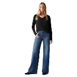 Women's Levi's 318 Wide Leg Shaping Jeans 001PZ-0001