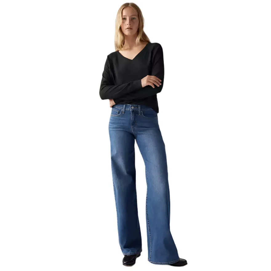 Women's Levi's 318 Wide Leg Shaping Jeans 001PZ-0001