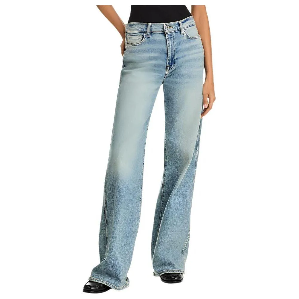 Women's Seven for All Mankind Lotta Wide Leg Jeans in Amuse Me 7U662120-AMS