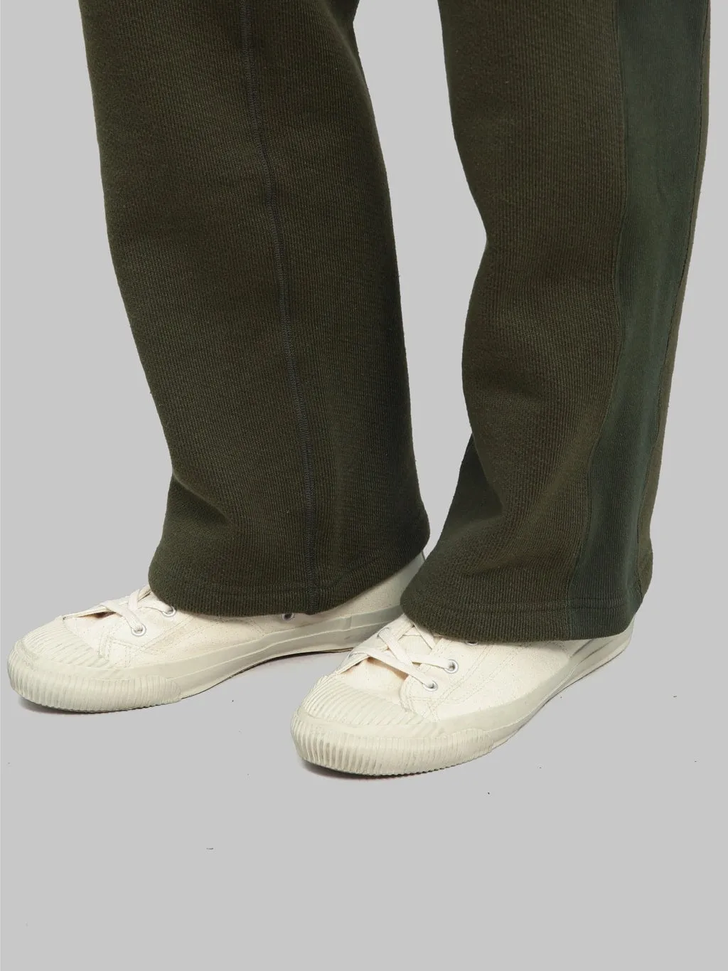 Wonder Looper 876gsm Double Heavyweight French Terry Sweatpants Khaki