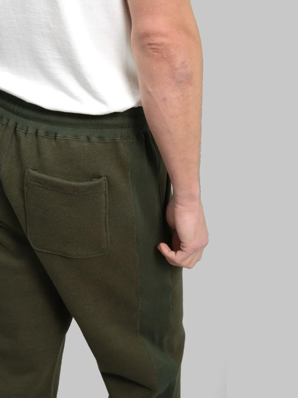 Wonder Looper 876gsm Double Heavyweight French Terry Sweatpants Khaki
