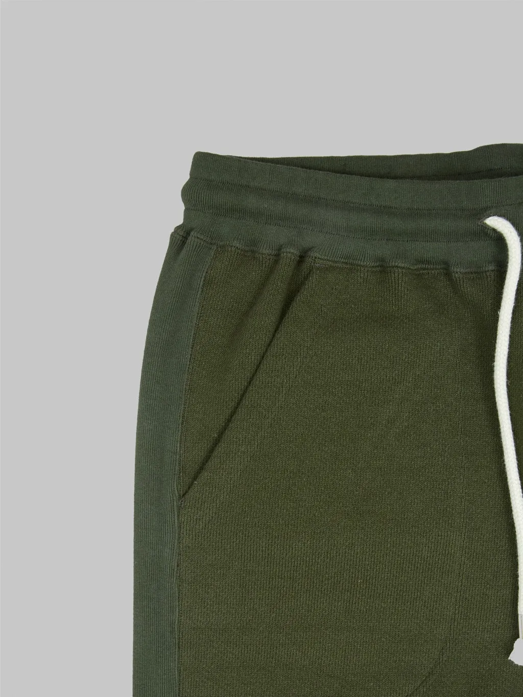 Wonder Looper 876gsm Double Heavyweight French Terry Sweatpants Khaki